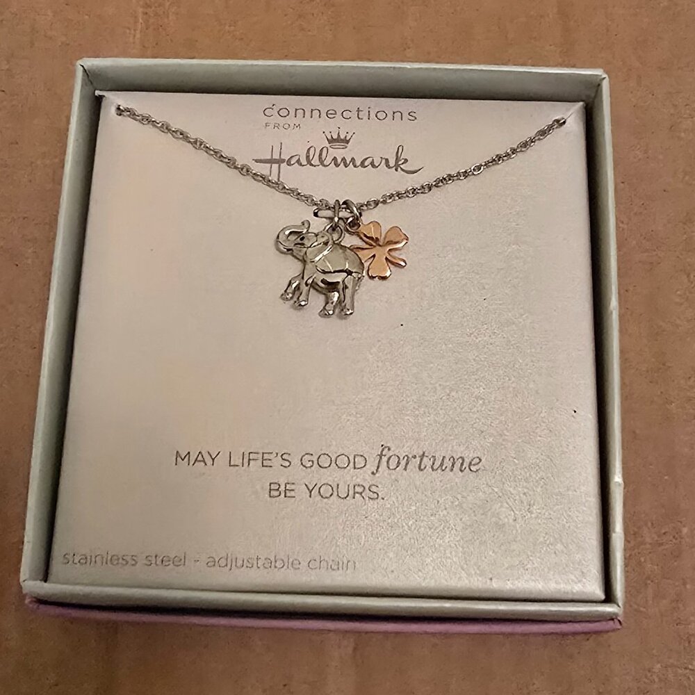 NWT Hallmark Good Fortune Necklace